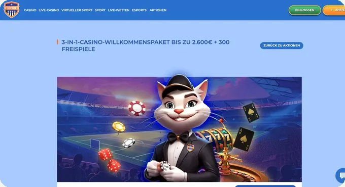 FeliceBet - Bonus im Überblick